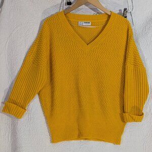 Noisy May Three-Quarter Sleeve Slouchy Sweater Size Medium - Cozy Casual Chic